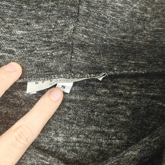 Bryn Walker Wool Blend Draped Cowl Neck Cap Sleeve Poncho Size Small Women's - Picture 9 of 15